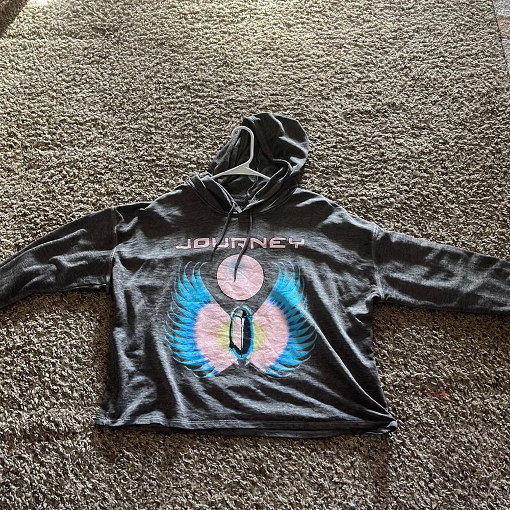 Journey Band cropped sweatshirt